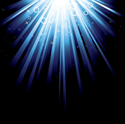 Blue splash background Royalty Free Vector Image