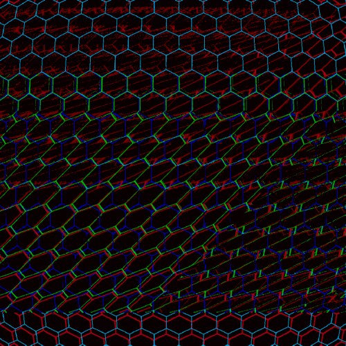 Particles glitch abstract surface background Vector Image