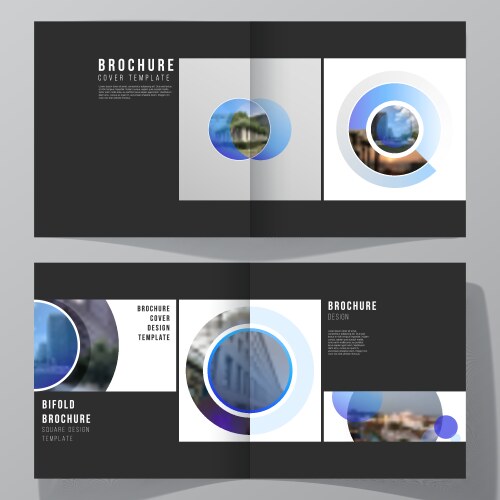 Editable layout two Royalty Free Vector Image - VectorStock