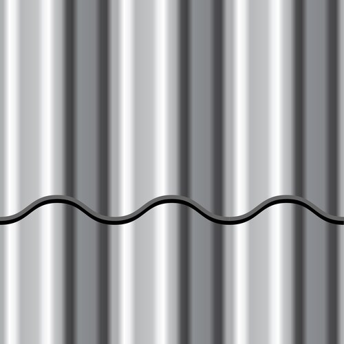 Black Corrugated Metal Roof Pattern – Royalty-Free Vector | VectorStock