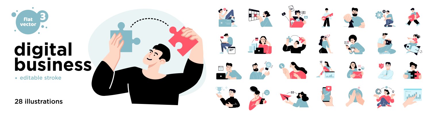 Businesswoman big boss leader Royalty Free Vector Image