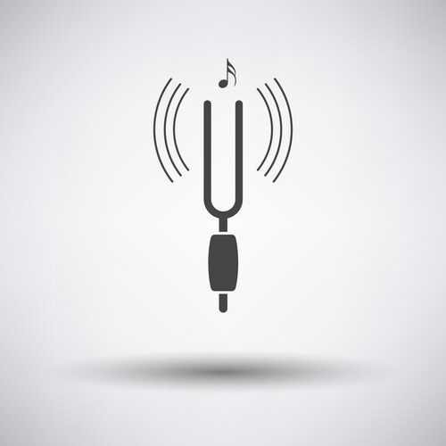 Tuning fork icon Royalty Free Vector Image - VectorStock