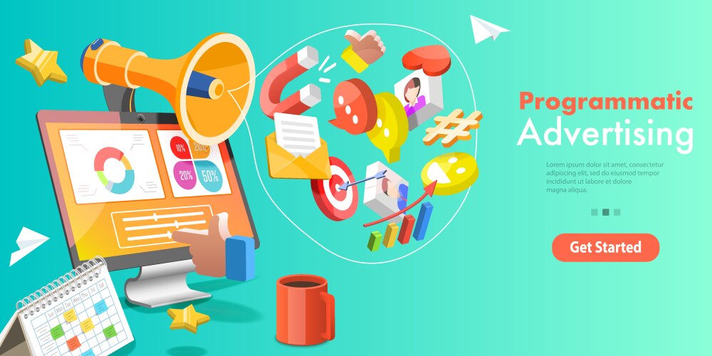 3d conceptual of lead funnel Royalty Free Vector Image