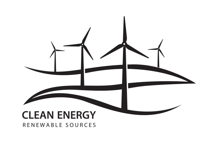 Wind turbines icon Royalty Free Vector Image - VectorStock