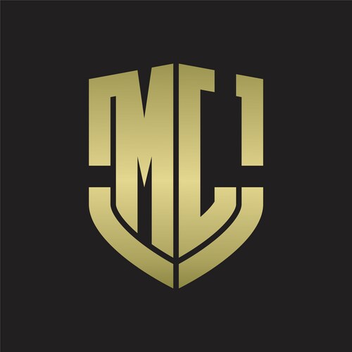 Ms logo monogram with shield shape isolated blue – Royalty-Free Vector ...