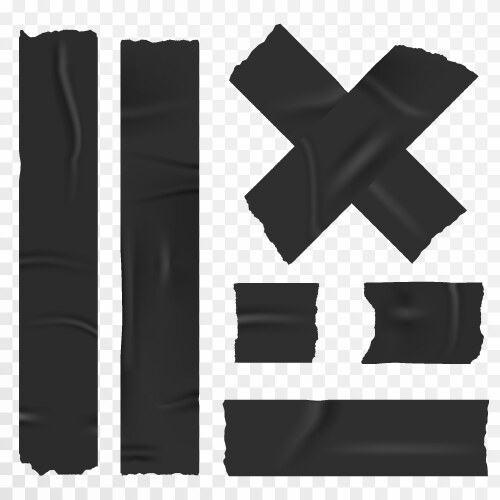 Ripped Paper and Tape Vector Images (over 2,300)