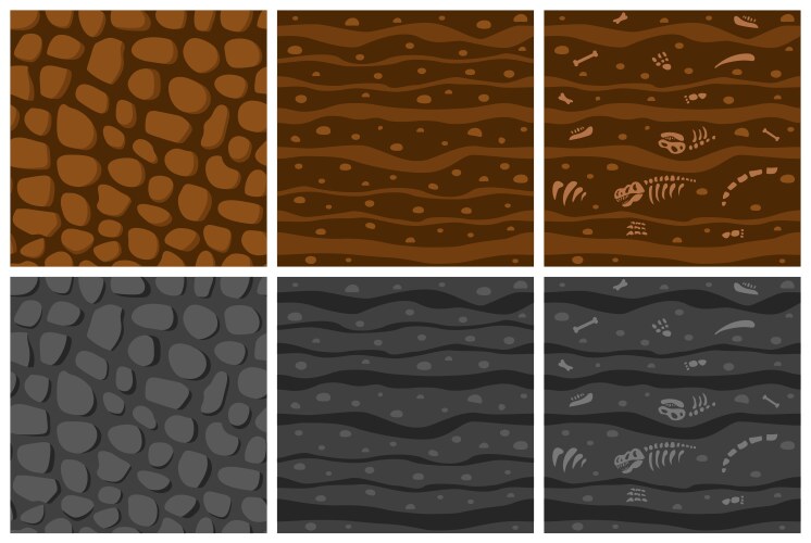 Dirt and Stone Texture Vector Image