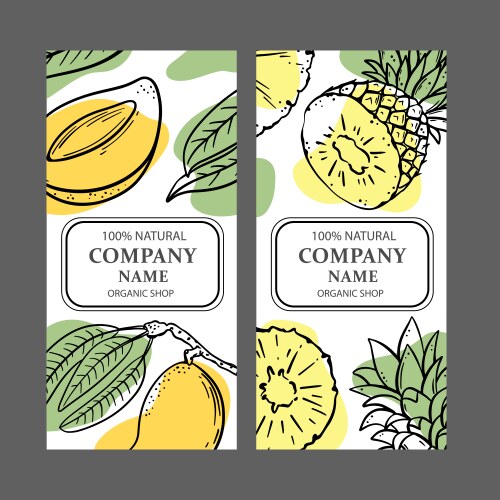 Pineapple Jam Labels Label Vector Images (over 110)