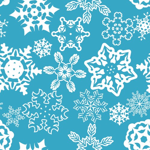 Winter seamless pattern Royalty Free Vector Image