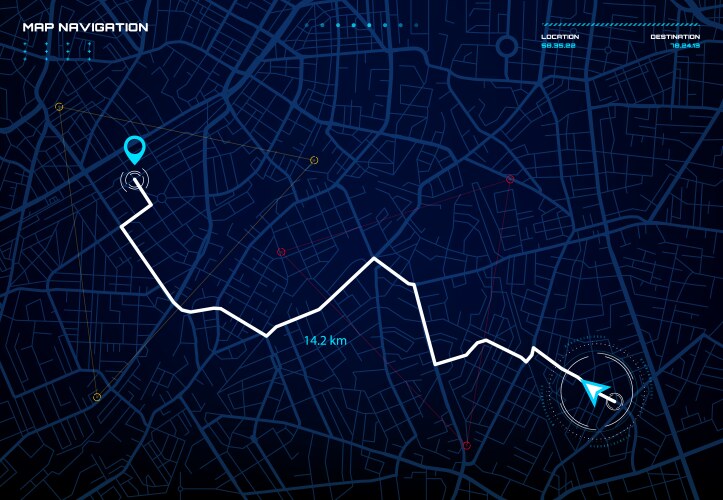 Digital Roadmap Vector Images (over 810)