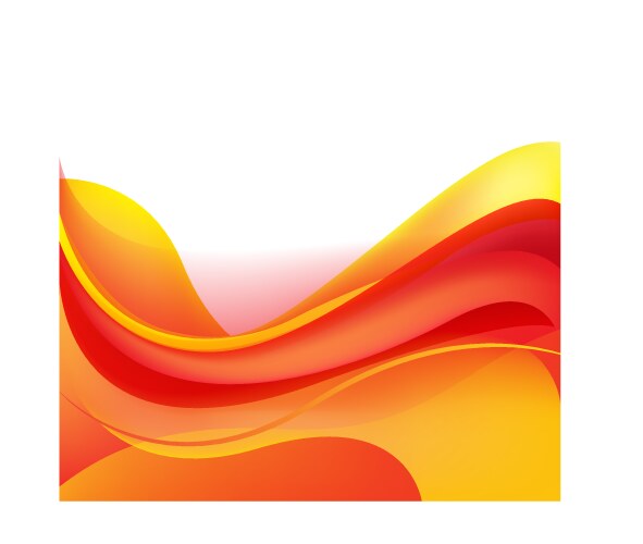 Abstract red wavy background curve flow Royalty Free Vector