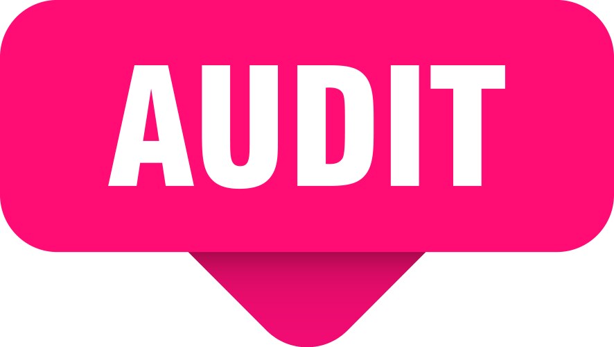 Internal audit sticker sign Royalty Free Vector Image