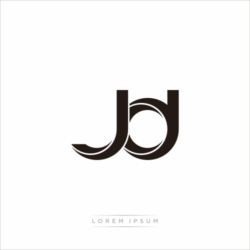 Jd logo Vector Images & Graphics for Commercial Use | VectorStock