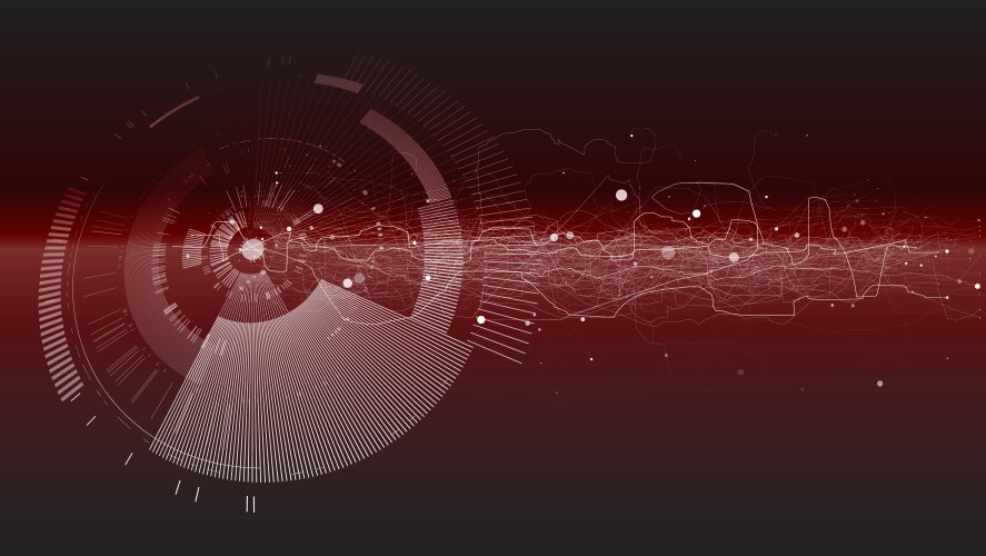 Abstract tech design background – Royalty-Free Vector | VectorStock