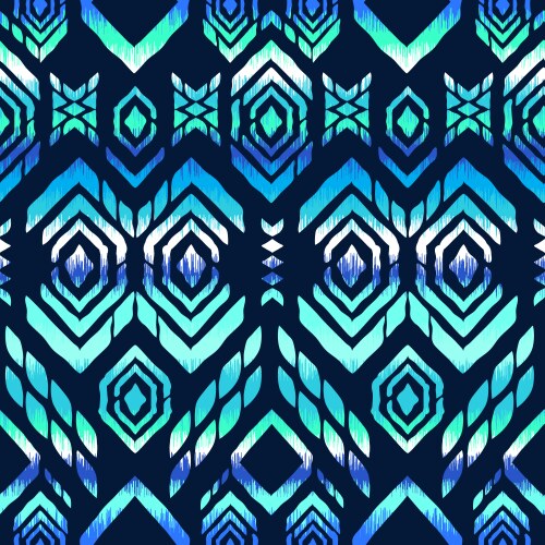 Tribal seamless pattern Royalty Free Vector Image