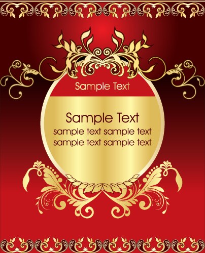 Floral border Royalty Free Vector Image - VectorStock