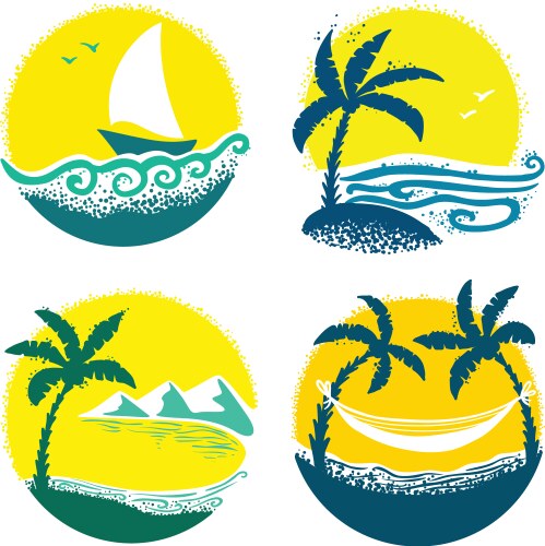 Summer logo Royalty Free Vector Image - VectorStock