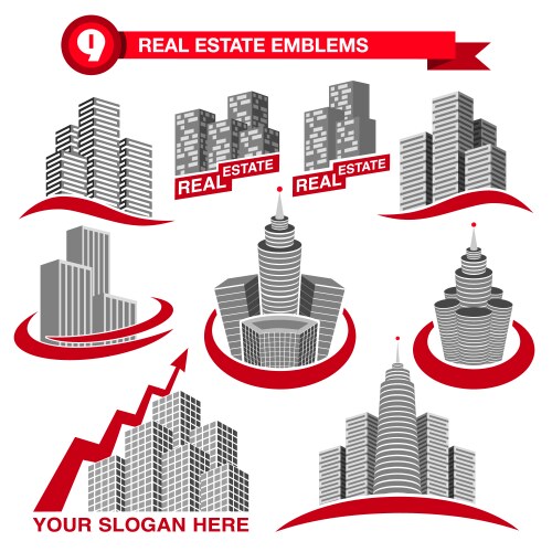 Red Real Estate Vector Images (over 110,000)