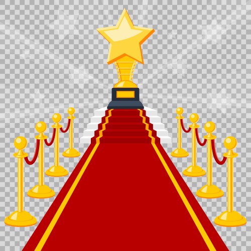 Red carpet vip Royalty Free Vector Image - VectorStock