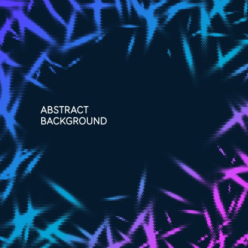 Abstract background with dynamic lines vector image