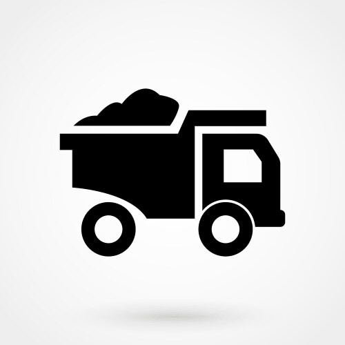 Dump truck logo Vector Images & Graphics for Commercial Use | VectorStock