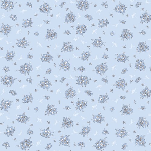 Floral seamless background Royalty Free Vector Image