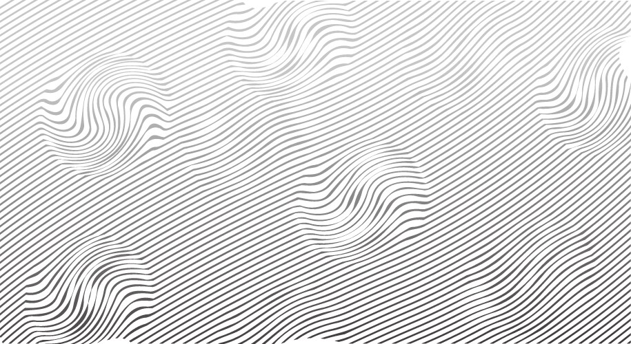 Gray pattern of lines abstract gradient background vector image