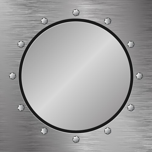 Metal Rivets Circle Vector Images (over 2,000)