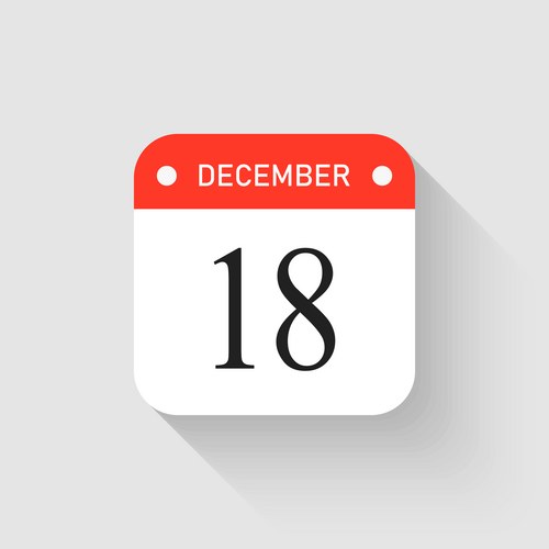 december-18-calendar-vector-images-graphics-for-commercial-use