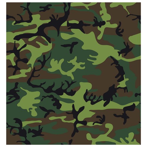 Blue Abstract Camo Pattern – Royalty-Free Vector | VectorStock