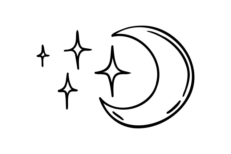 Moon Outline Vector Images (over 50,000)