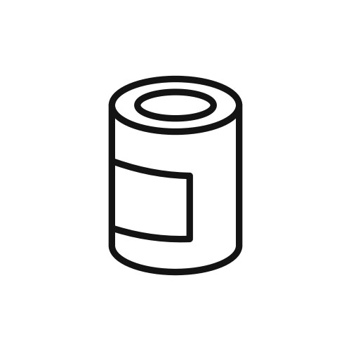 Canned Food Icon Set vector image