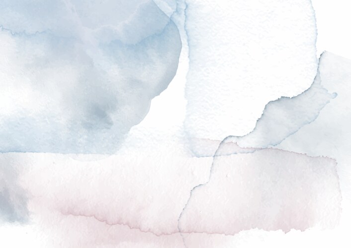 Minimal Watercolor Stain Background Vector Image