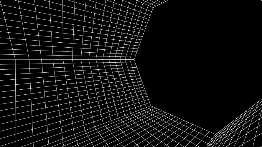 Abstract 80s styled computer background sci-fi vector image