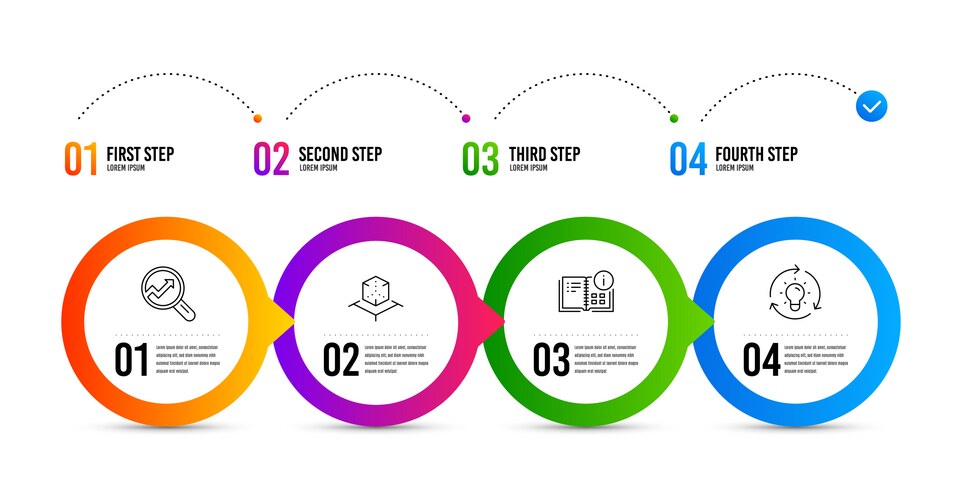 Augmented reality analytics and instruction info – Royalty-Free Vector ...