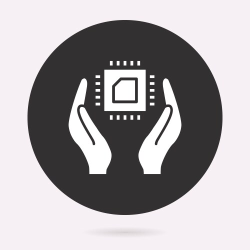 Smd transistor icon Royalty Free Vector Image - VectorStock