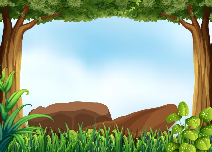 Forest Royalty Free Vector Image - VectorStock