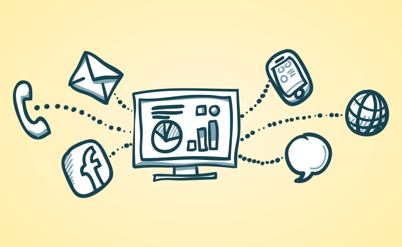 communication network vector