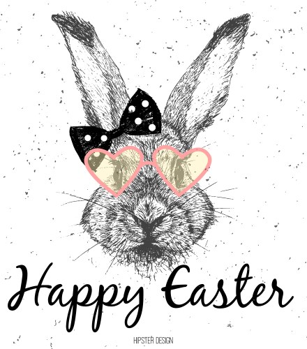 Easter bunny ears Royalty Free Vector Image - VectorStock