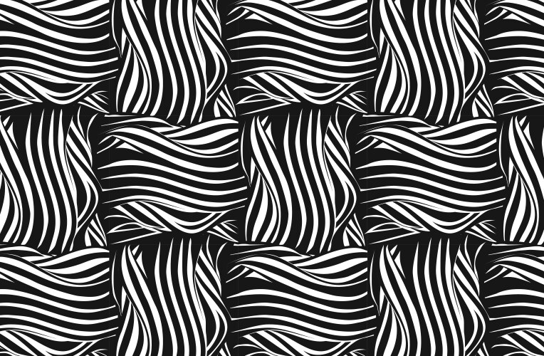 Maze seamless pattern with grunge effect Vector Image