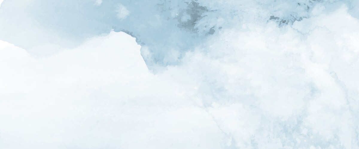 Abstract light blue watercolor for background Vector Image