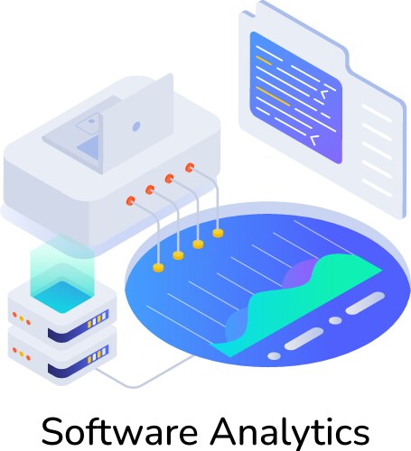 Basic rgbprogramming robot icon in isometric style vector image