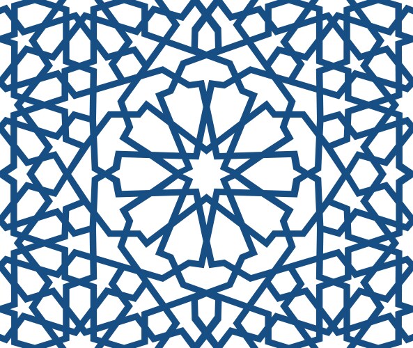 Vector Graphics Islamic Blue Islamic blue background Royalty Free Vector Image