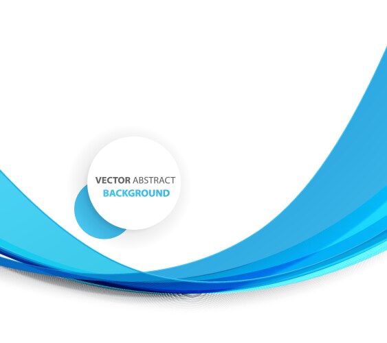 Abstract wave template background brochure design Vector Image