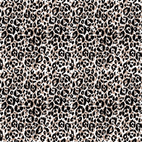 Leopard pattern background Royalty Free Vector Image