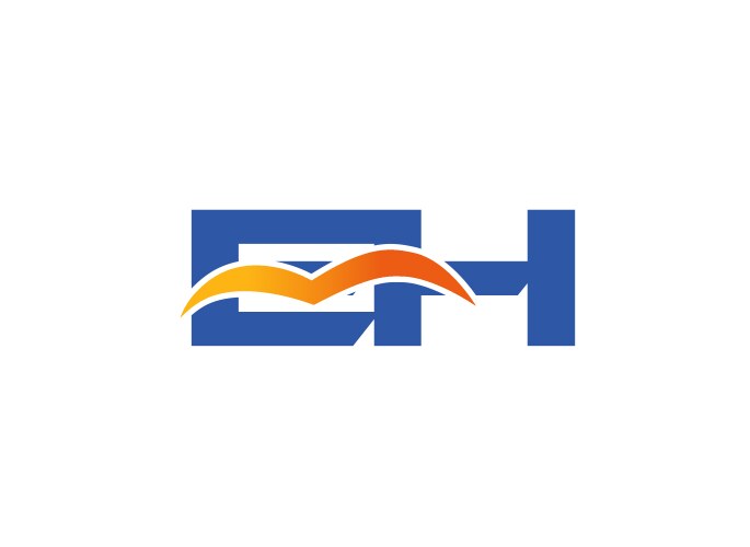 Eh logo vector image