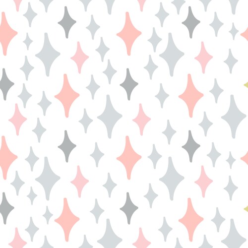 Cute seamless pattern with colorful water drops Vector Image