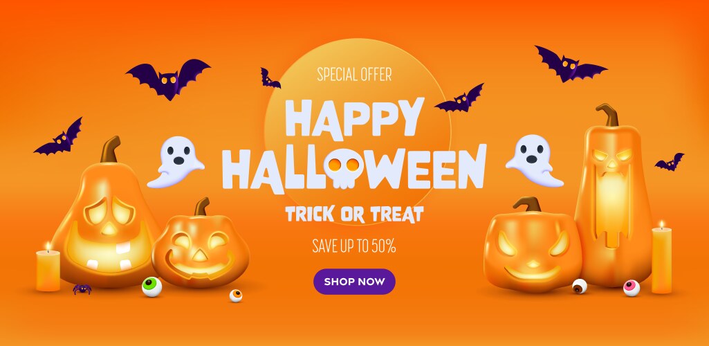 Halloween Banner Vector Images (over 75,000)