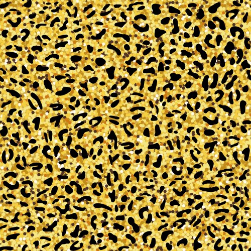 Leopard seamless pattern design Royalty Free Vector Image