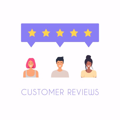 User feedback rating concept Royalty Free Vector Image